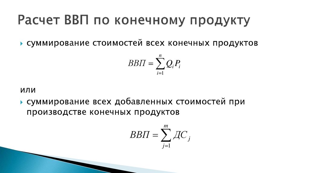 Конечный валовый продукт. ВВП методом расчета по добавленной стоимости формула. Валовой внутренний продукт ВВП формула расчета. Формула расчета валового внутреннего продукта. Расчет ВВП по добавленной стоимости формула.