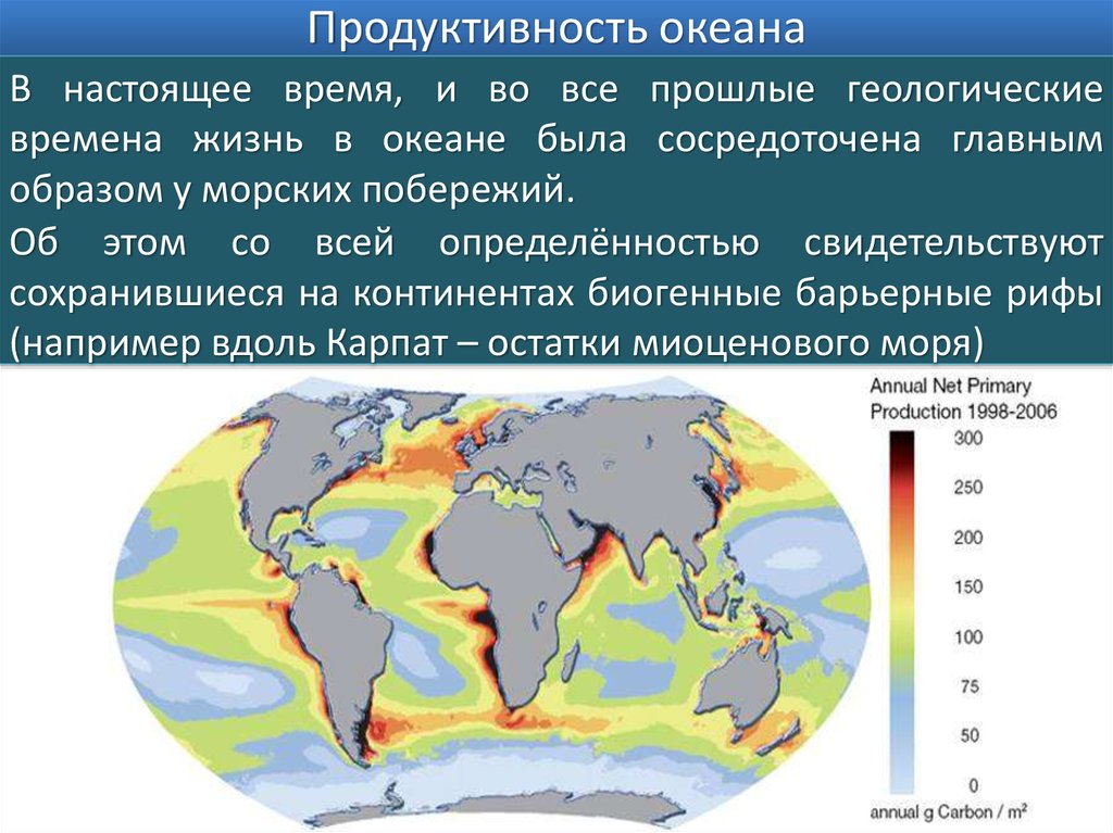 Уменьшение биологической продуктивности природных зон. Продуктивность мирового океана. Биологическая продуктивность океана. Биопродуктивность мирового океана. Первичная продукция в океане.