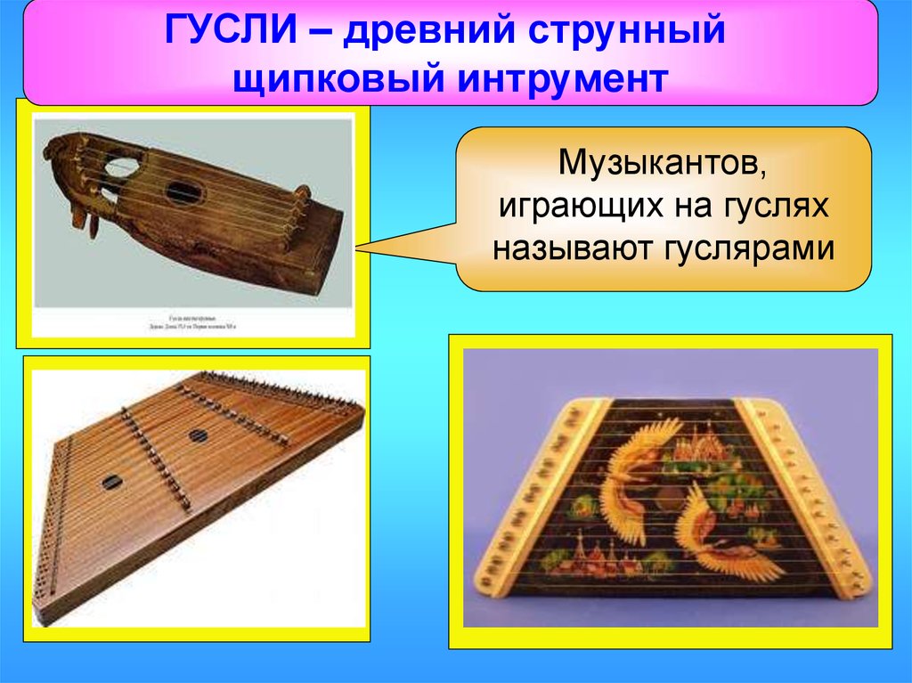 Русские народные инструменты тех карта