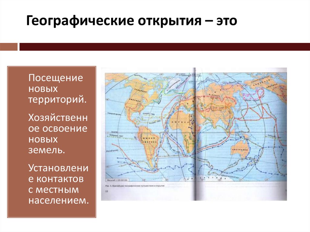 Современные открытия в географии