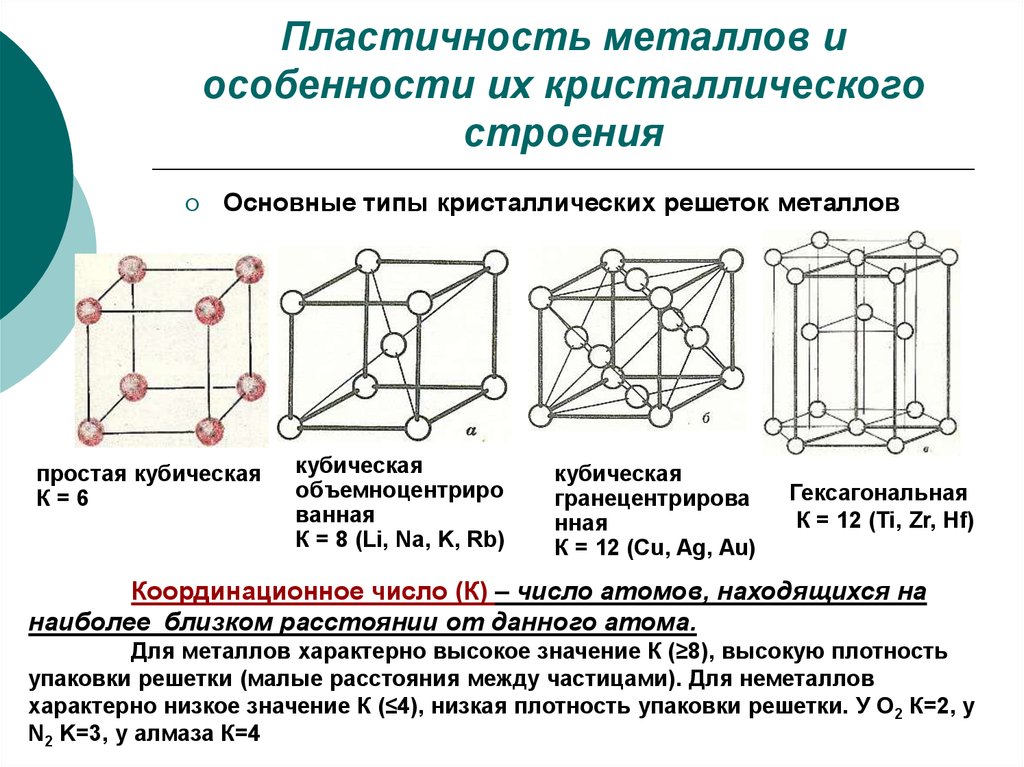 Особенности строения металлов. Кристаллическое строение металлов типы кристаллических решеток. Кристаллические решётки металлов материаловедение. Перечислите основные типы ячеек кристаллических решеток металлов.. Твердость особенности строения кристаллической решетки.