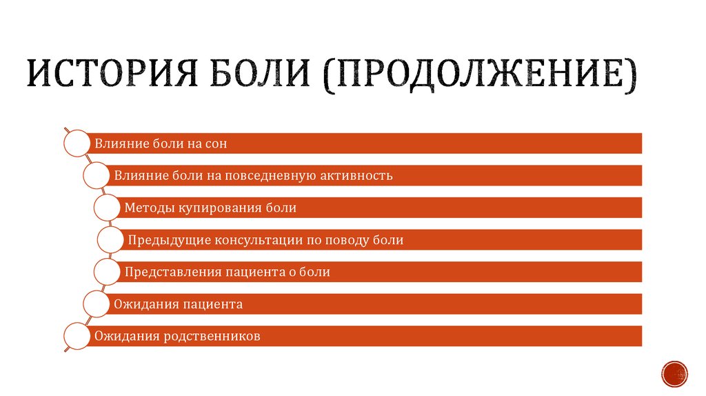 Современные представления о боли. /Истрии истории боли педагога. Дискомфорт ожидания.