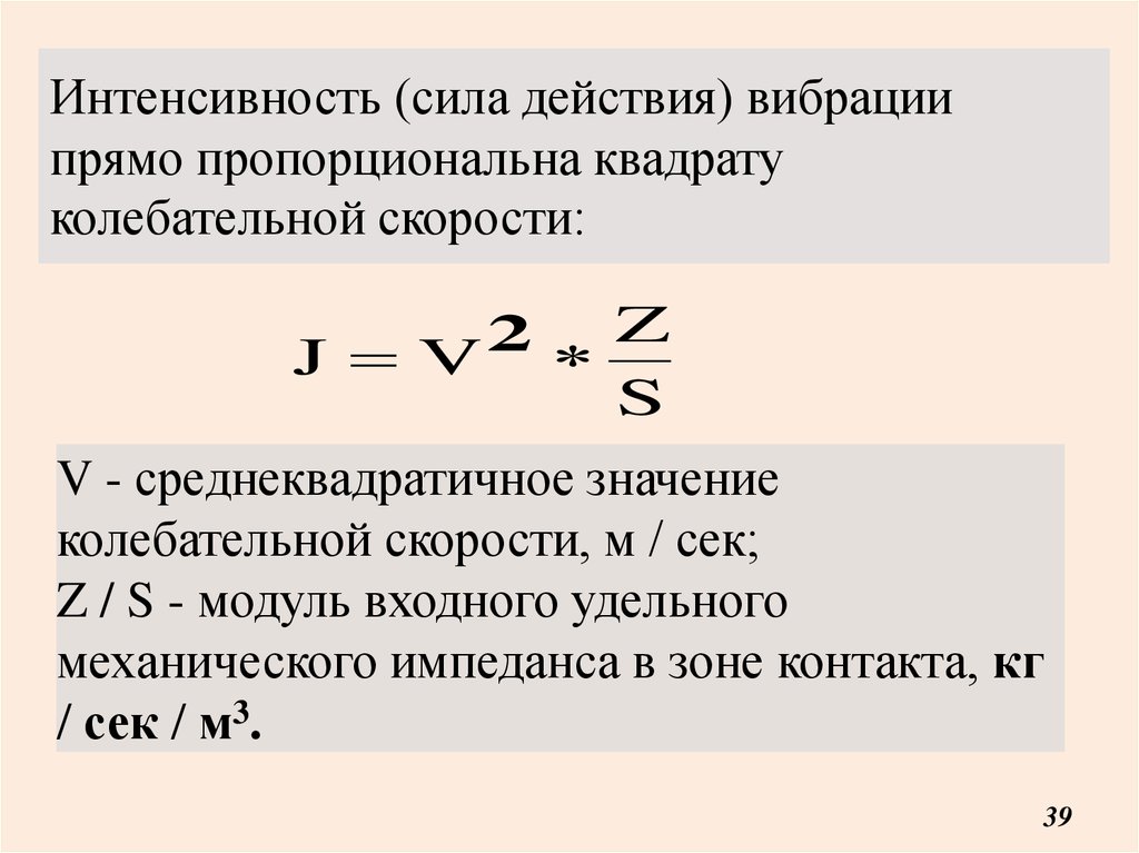 Интенсивность волны пропорциональна