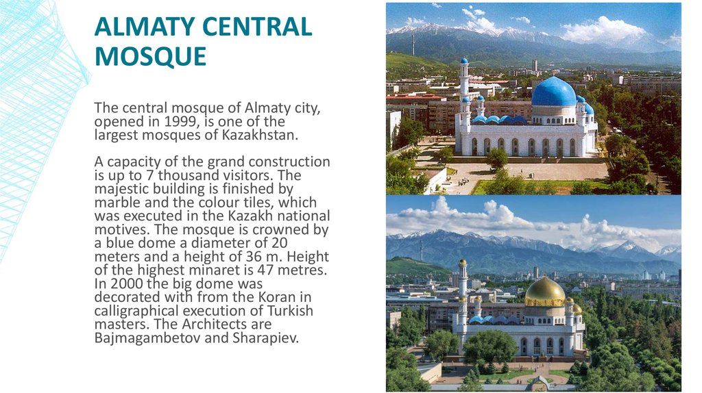 Almaty Central Mosque