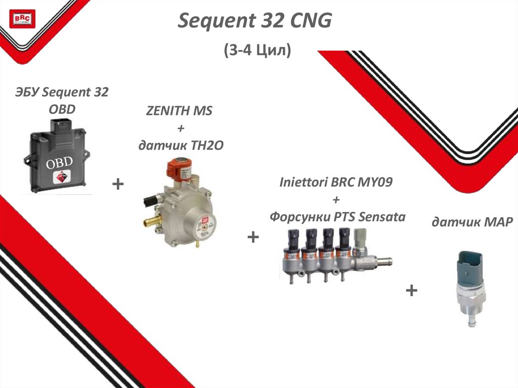 Схема подключения brc sequent