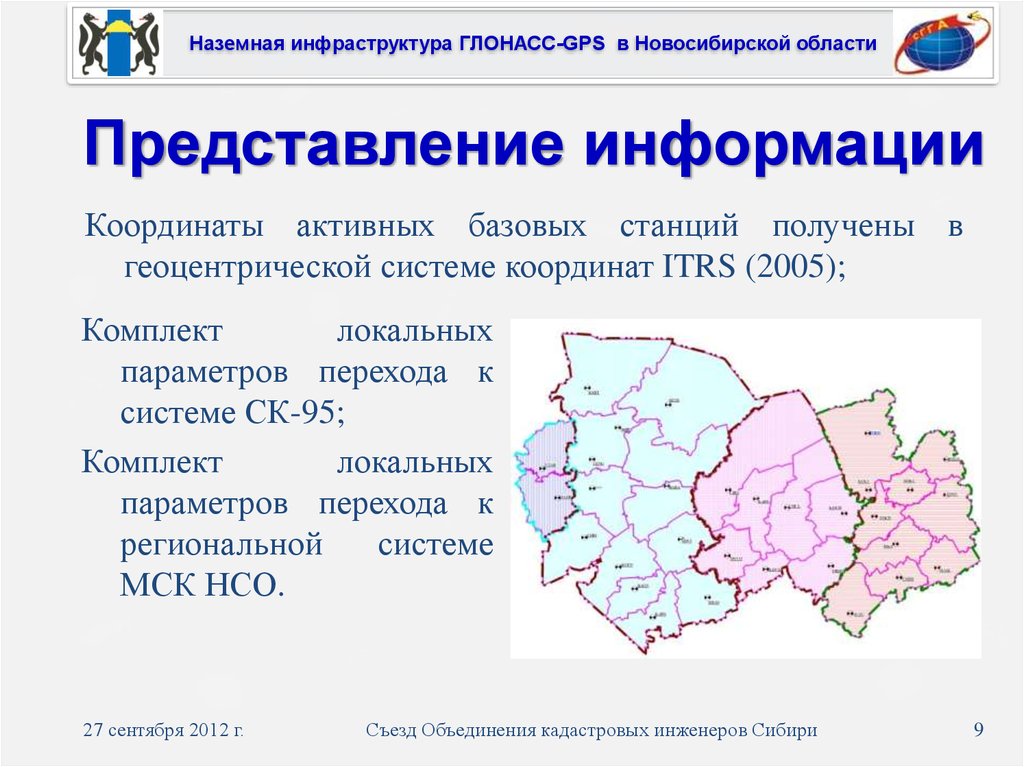 Новосибирск координаты