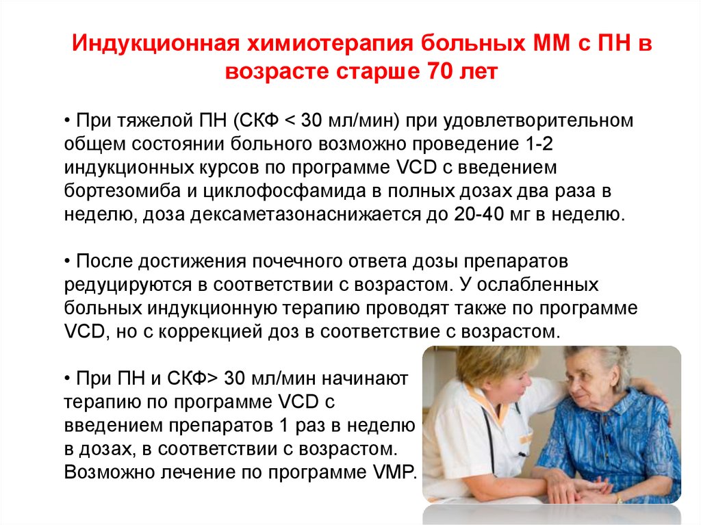 Vmp схема лечения множественной миеломы