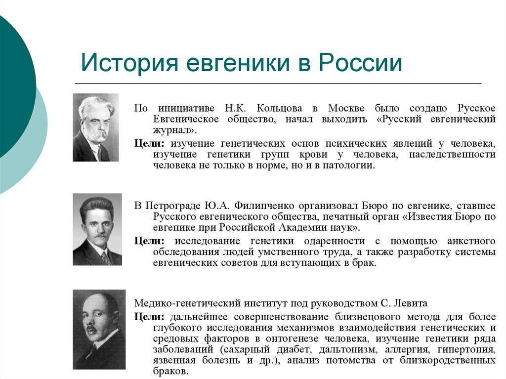 Евгеника. Позитивная и негативная Евгеника. Евгеника в России. История евгеники. История и логика евгеники.