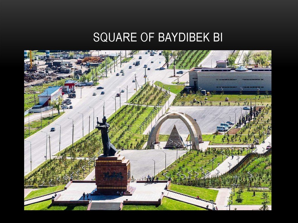 Square of baydibek bi