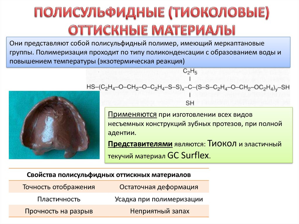 Термопластические оттискные материалы презентация