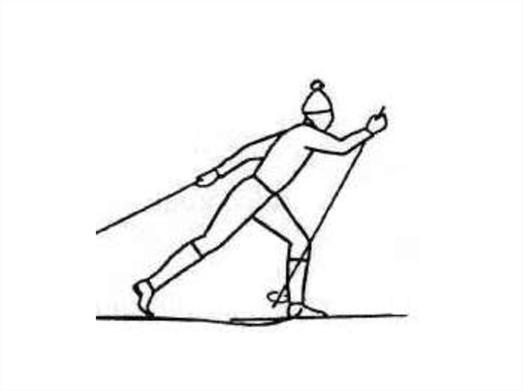 Картинка передвижение. Рисование фигуры лыжника. Рисунок лыжника в движении. Лыжник рисунок карандашом. Рисование лыжник.