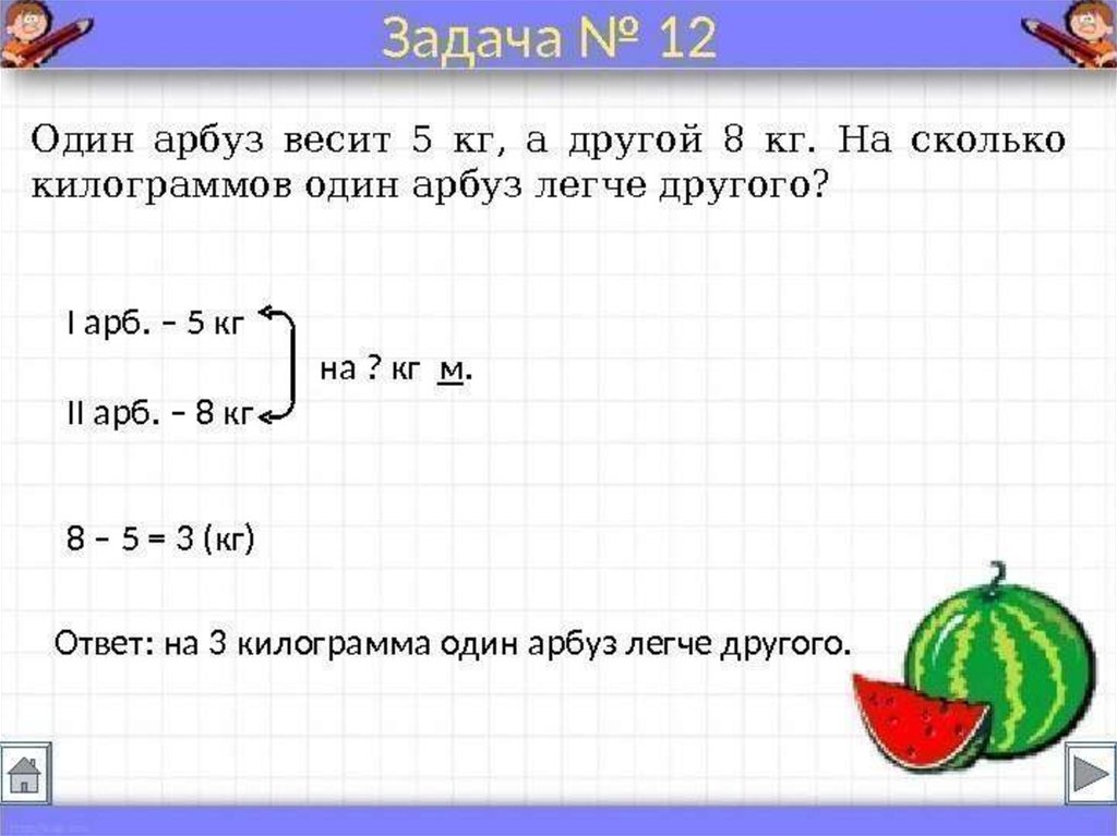 Решение задач с краткой записью по фото