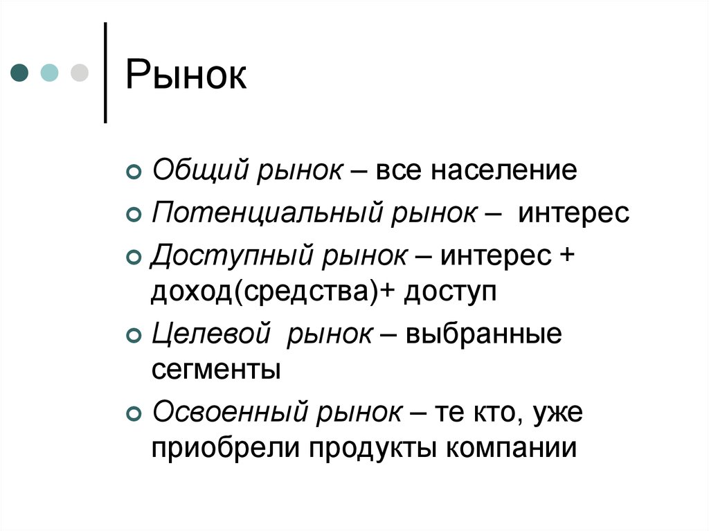 Общий рынок. Освоенный рынок это. Доступный рынок это. Общий рынок для всех.