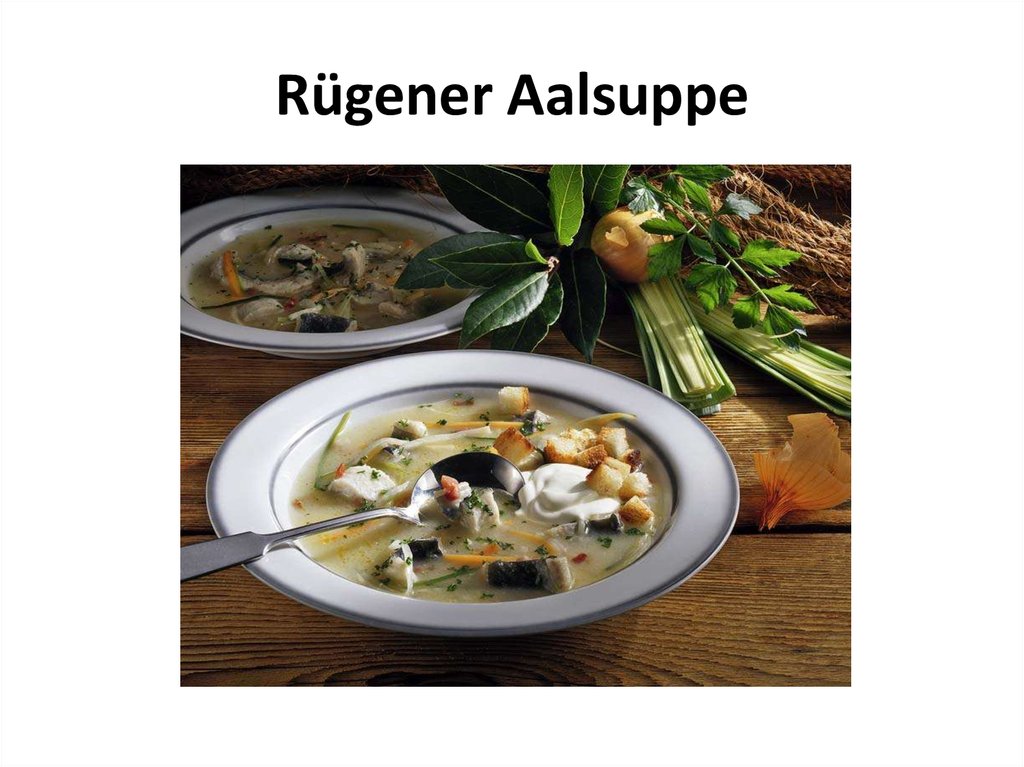 Rügener Aalsuppe