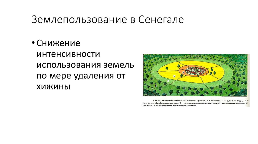 Землепользование в Сенегале