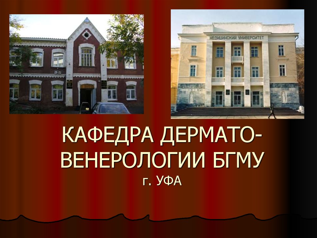 Презентация история дерматовенерологии