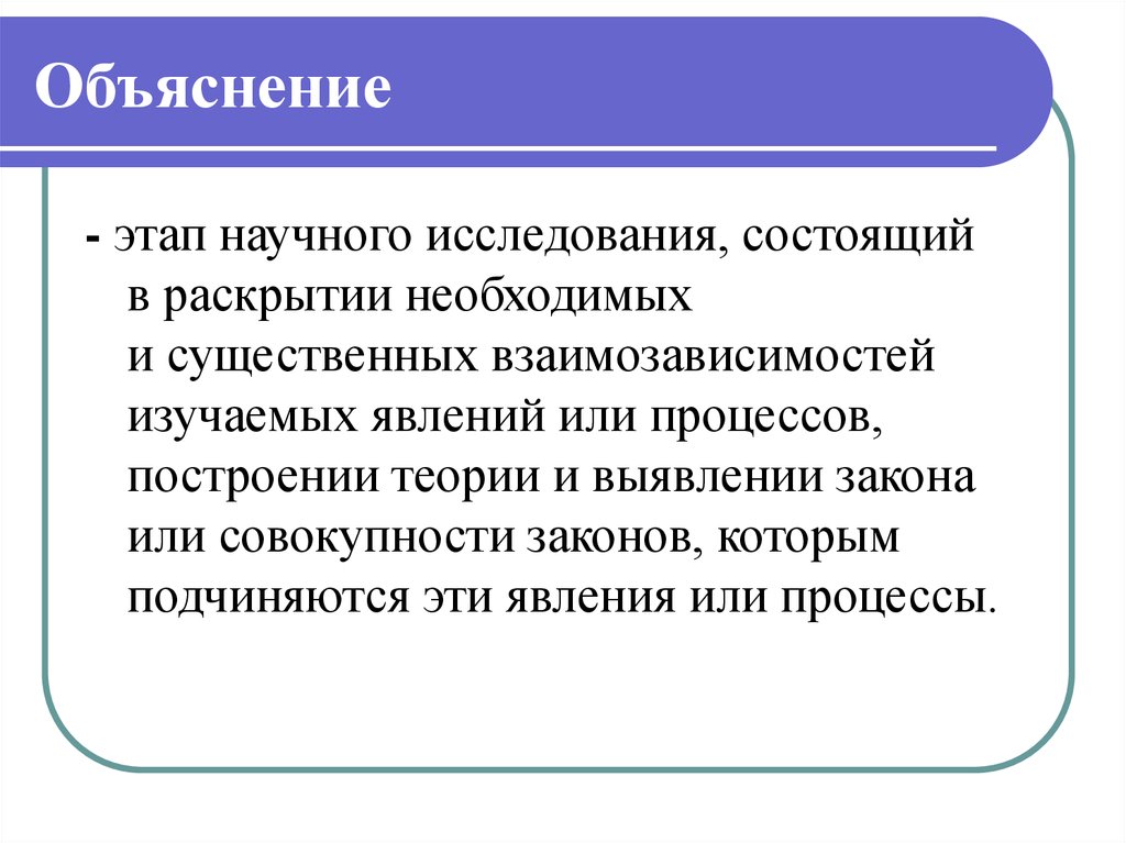 Раскрыть состоять. Этапы объяснения. Построение научного исследования. Разъяснение этапы. Этапы объяснения общество.