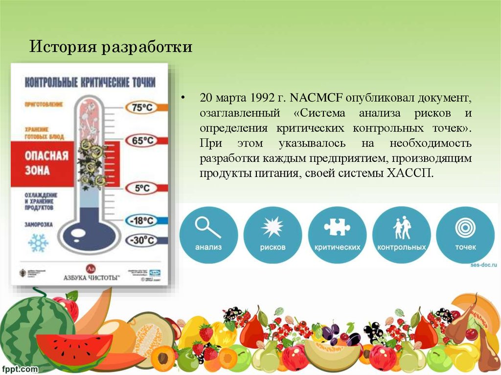 История разработки по