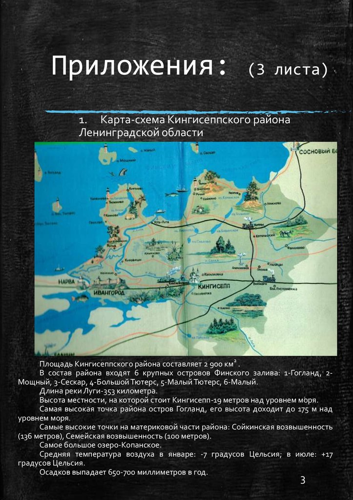 Приложения: (3 листа)