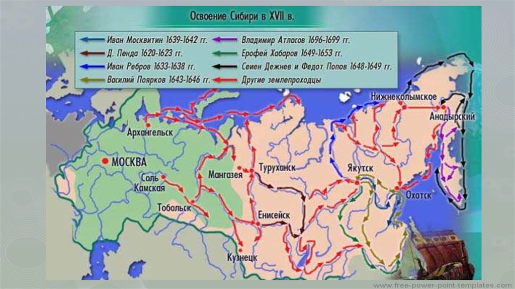 Презентация на тему история освоения дальнего востока