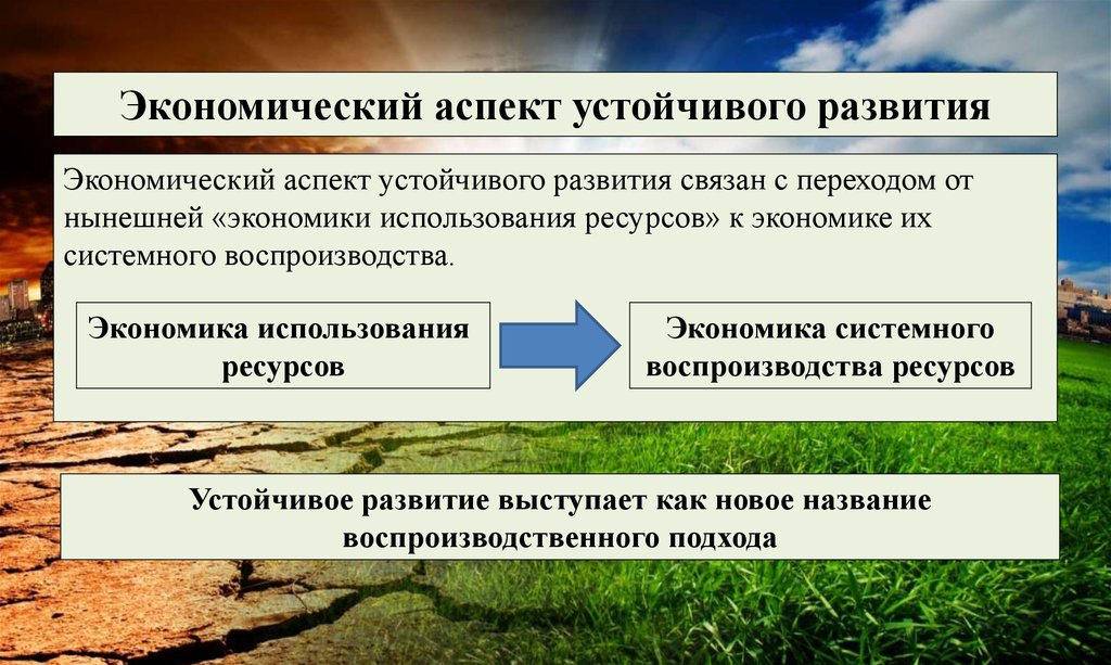 Экономическое развитие это. Аспекты устойчивого развития. Устойчивое развитие экономики. Экономический аспект. Аспекты экономики.