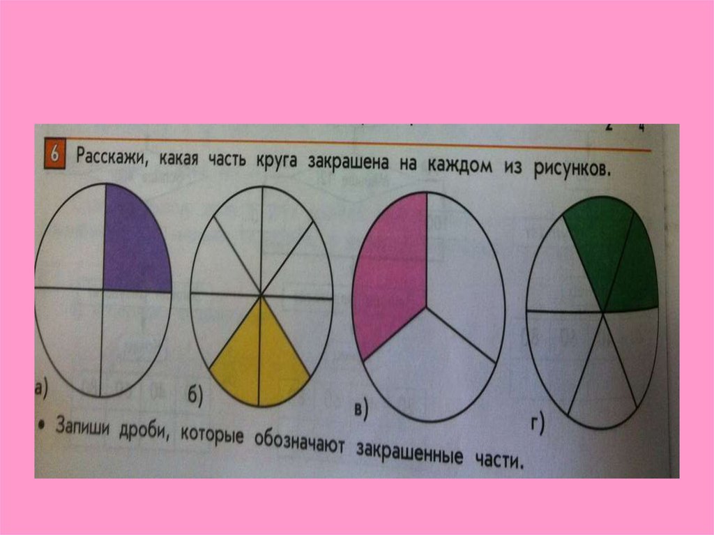 Нахождение части числа презентация