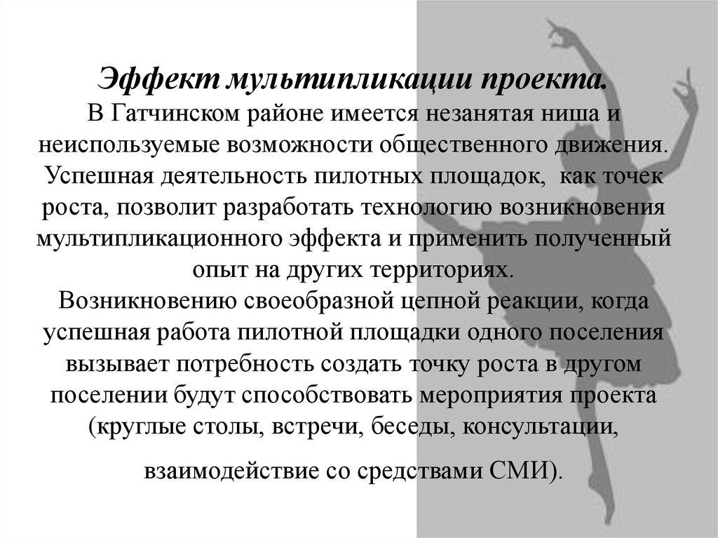 Проекты мультипликаторы