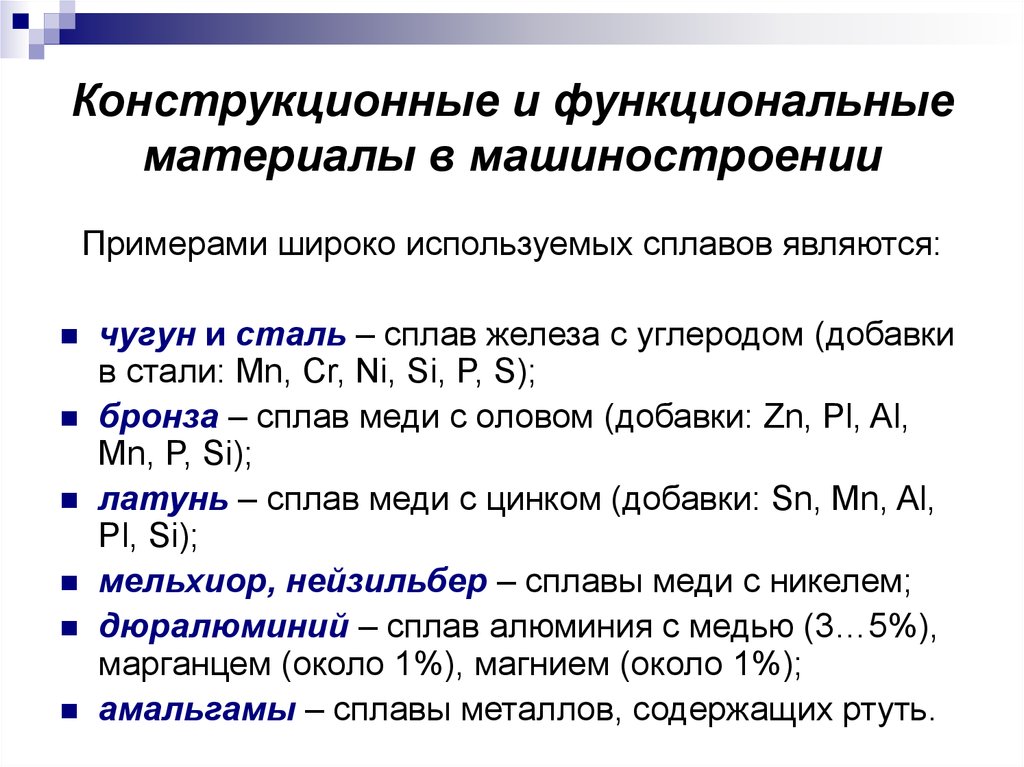 Курсовая работа: Конструкционные материалы, используемые в электроэнергетике