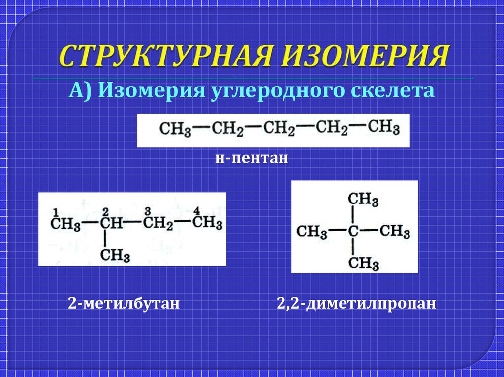 Структурная изомерия