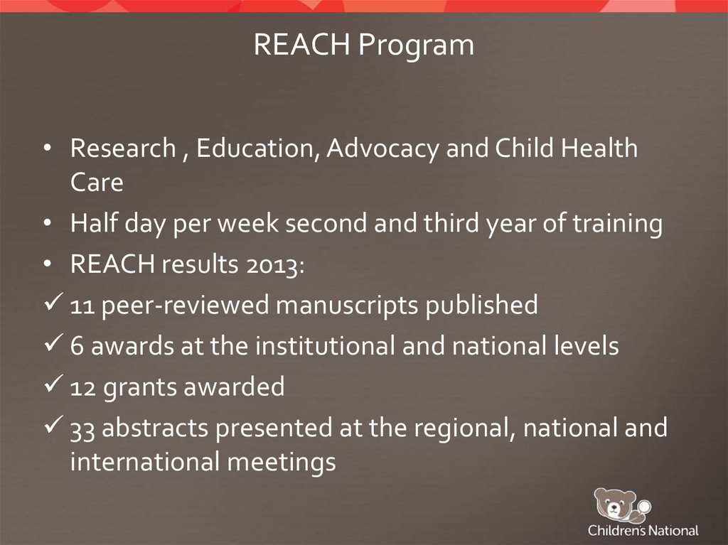REACH Program