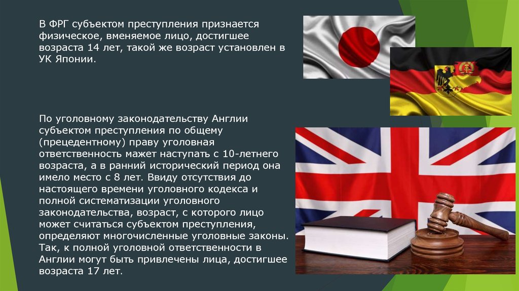 Презентация по уголовному праву зарубежных стран