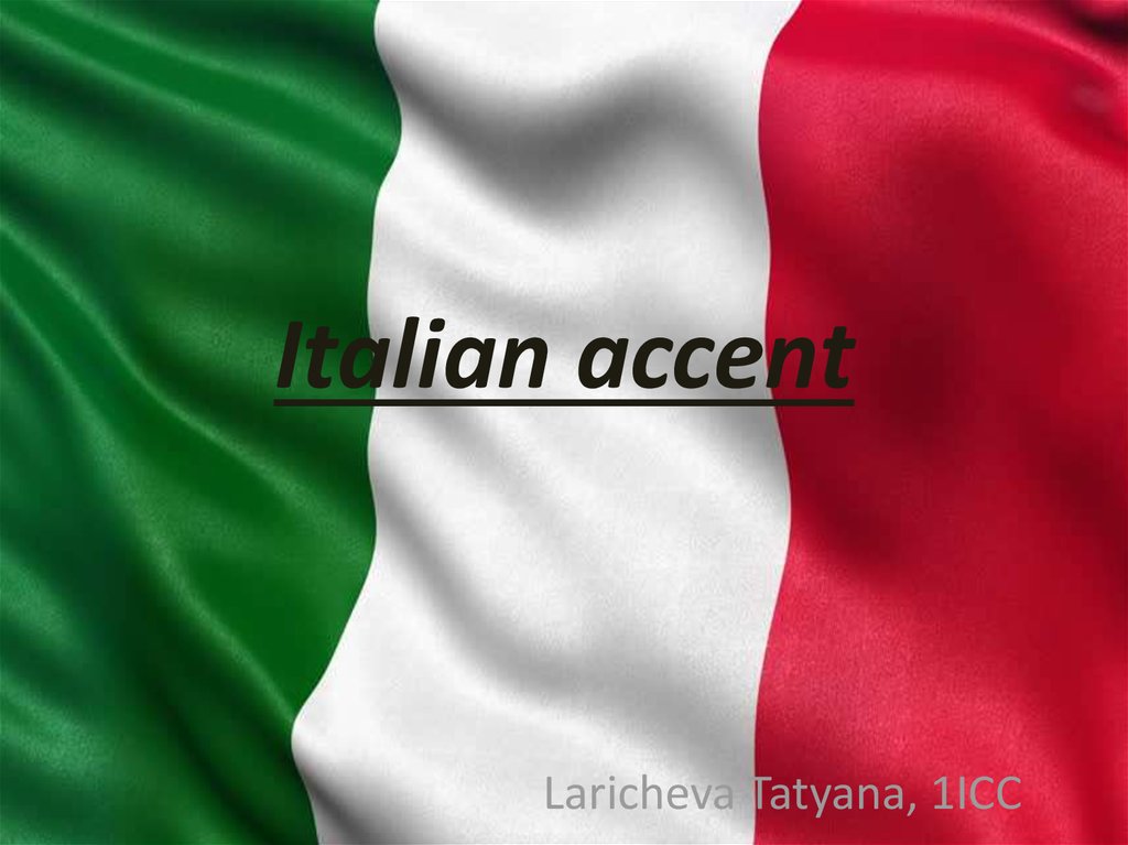 italian-accent