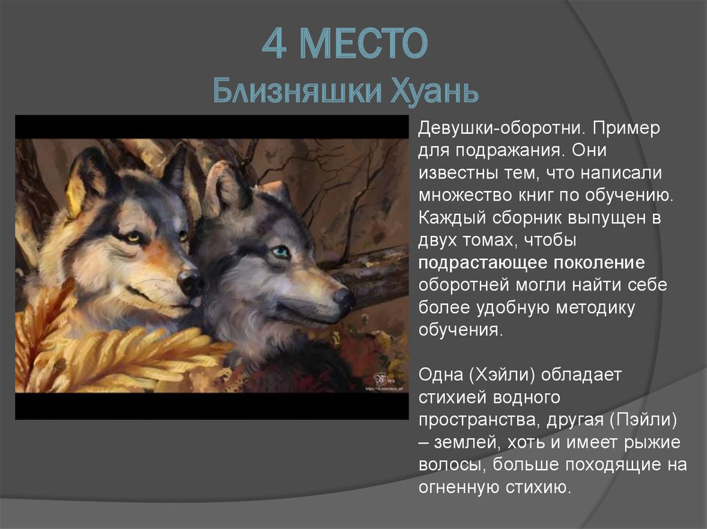 4 МЕСТО Близняшки Хуань