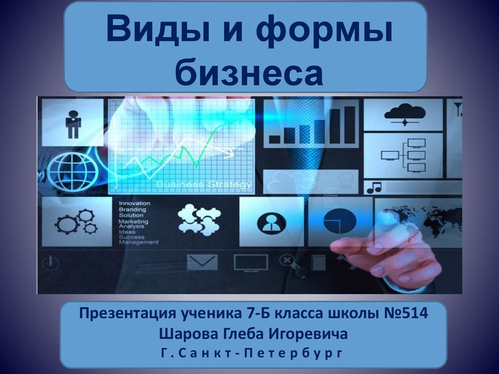 Проект на тему виды и формы бизнеса