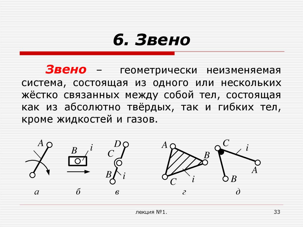 Система состоящая из нескольких. Теория машин и механизмов звенья. Геометрически неизменяемая система. 6 Звеньев. Звено.