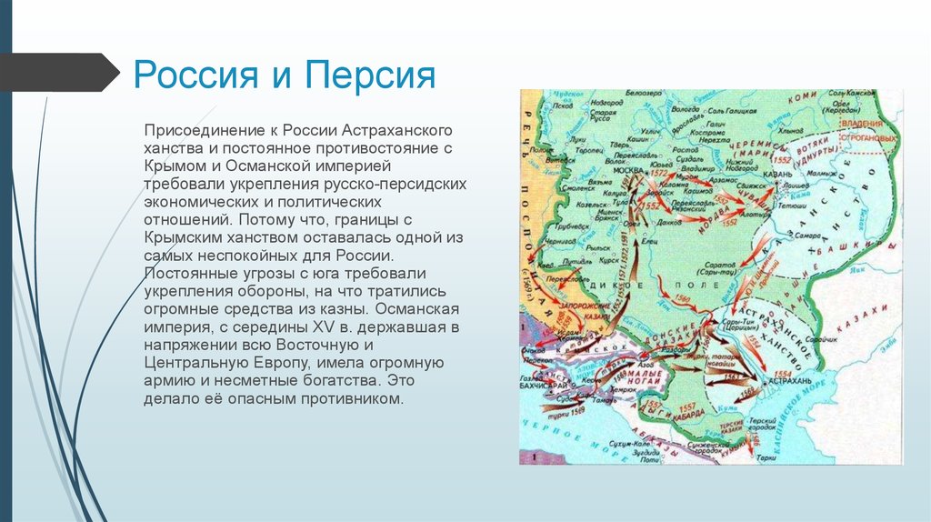 Присоединение астраханского. Османская Империя и Персия в 17-18 века. Отношения России и Персии в 16 веке. Присоединение Астраханского ханства к России карта. Присоединение Астраханского ханства Иван 4.