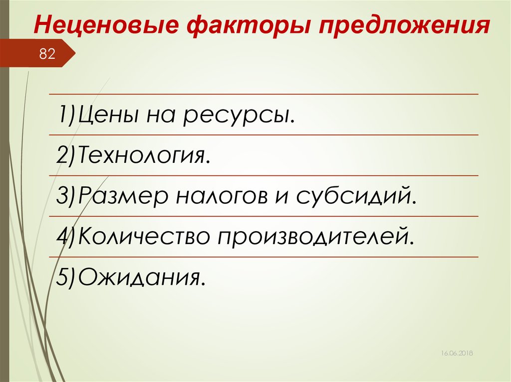 Предложения 19. Неценовые факторы предложения налоги и субсидии. Неценовые факторы предложения 1. налоги и субсидии. Неценовые синоним. Выберите слова, которые не относятся к факторам предложения.