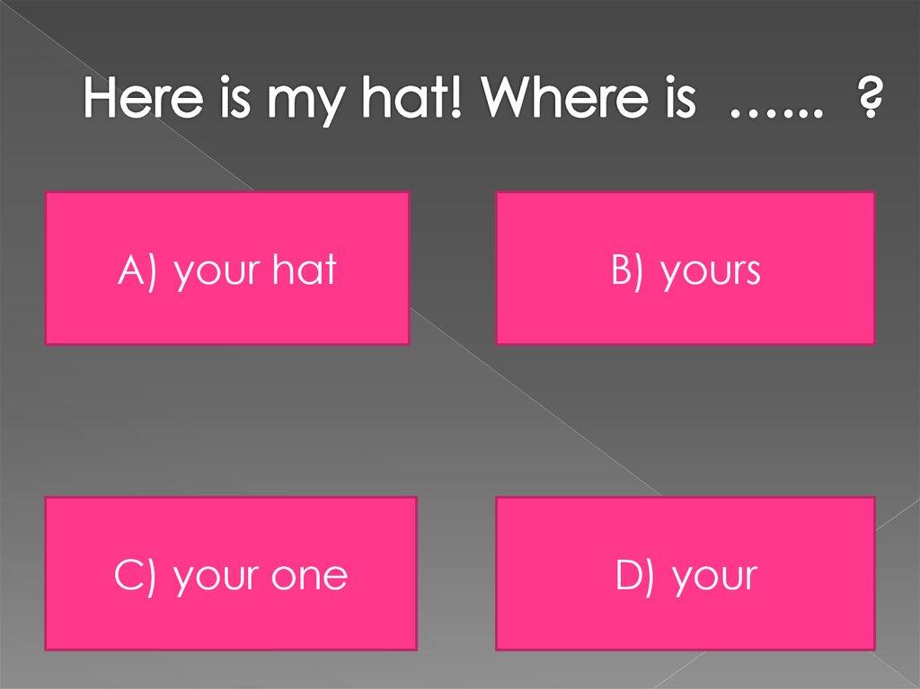 Where is hat