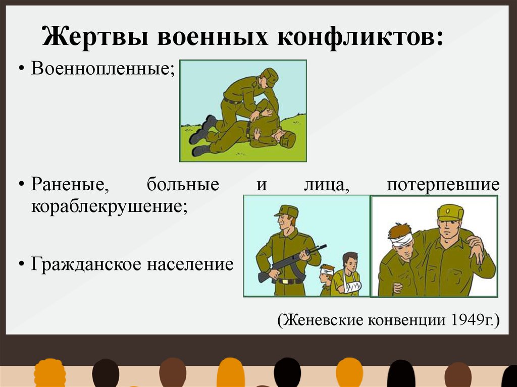 Жертвы военного конфликта