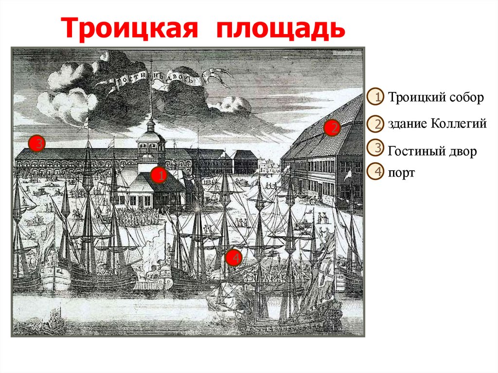 Карта спб троицкая площадь