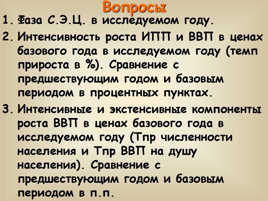 Вопросы