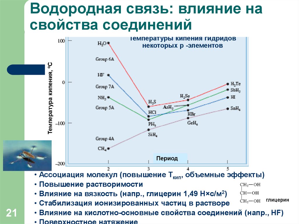 Связь температуры. Влияние водородной связи на свойства веществ. Межмолекулярные водородные связи и их влияние на физические свойства. Водородная связь влияние на свойства. Водородные связи влияют на химические свойства веществ.