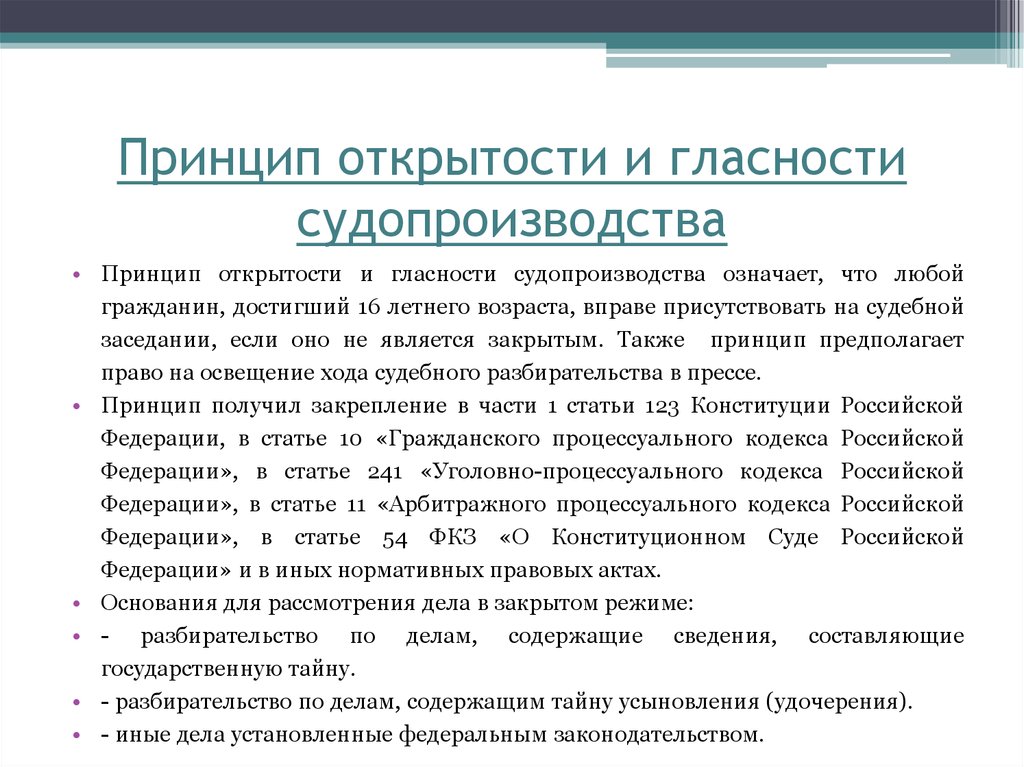 Гласность судебного разбирательства. Принцип гласности и открытости в судопроизводстве. Принцип открытости судопроизводства. Принцип гласности судебной власти. Принципы судебной реформы гласность открытость.