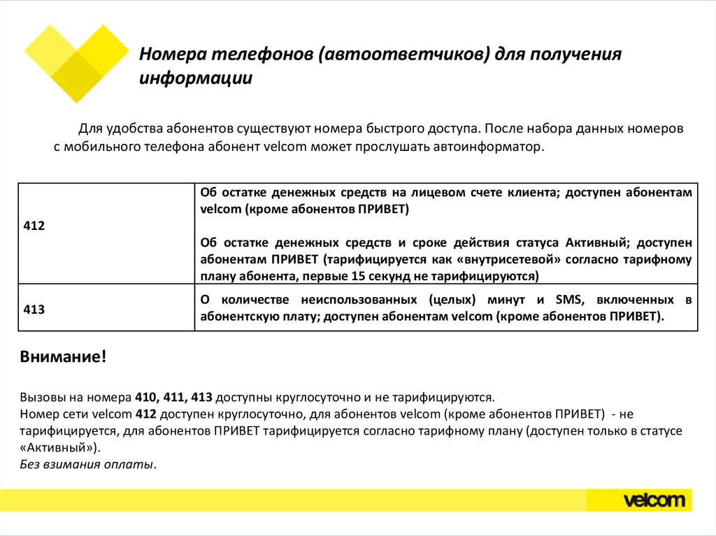 Тарифные планы велком в беларуси