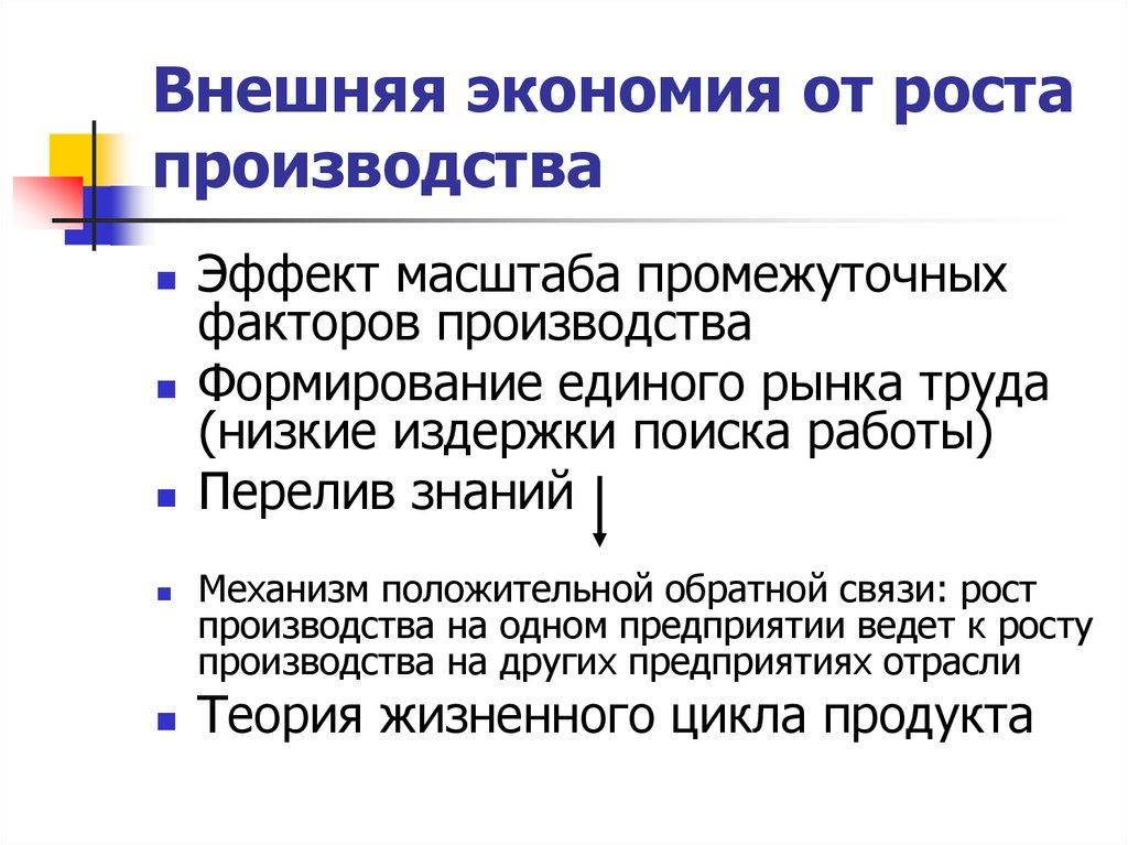 Причины г. Внешняя экономия от масштаба. Внутренняя и внешняя экономия на масштабе. Рост и развитие городов. Издержки поиска работы.