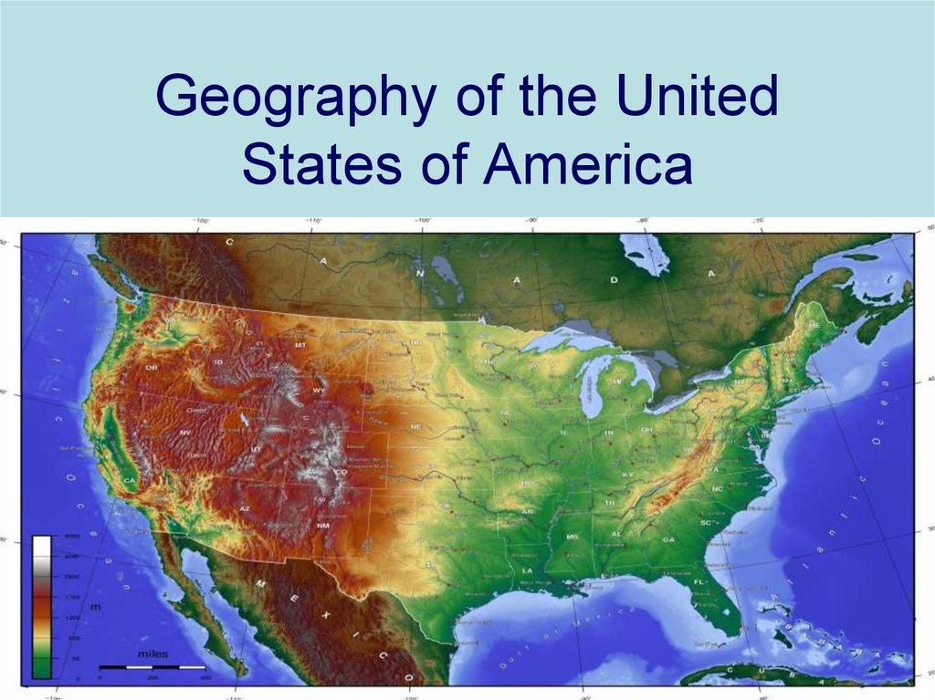 Geography of the United States of America