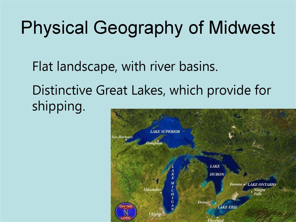 Physical Geography of Midwest