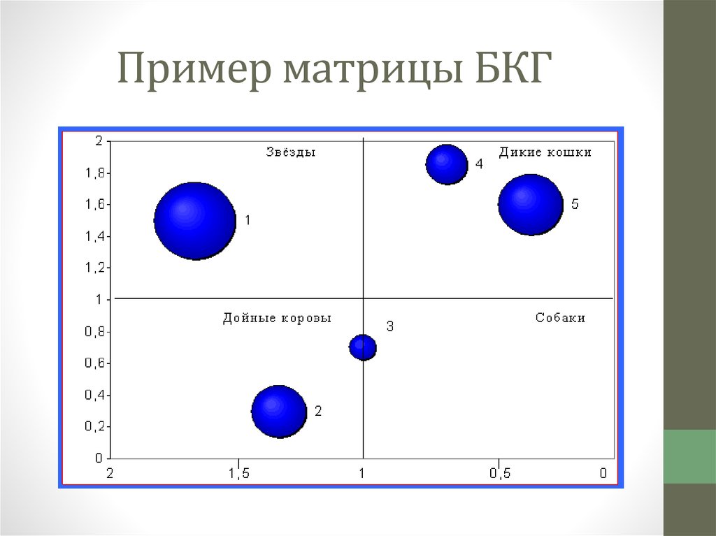 Презентация матрица бкг