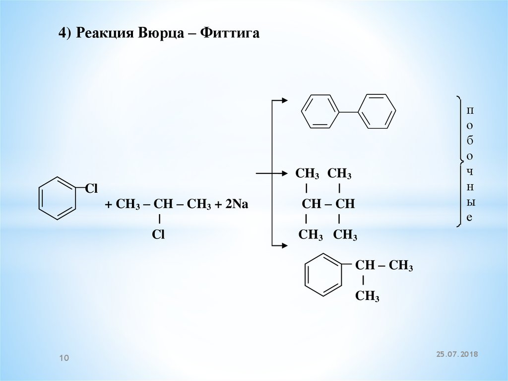 Реакция х. Этилбензол реакция Вюрца Фиттига. Синтез Вюрца Фиттига. Реакция Вюрца толуол. Реакция Вюрца Фиттига толуол.