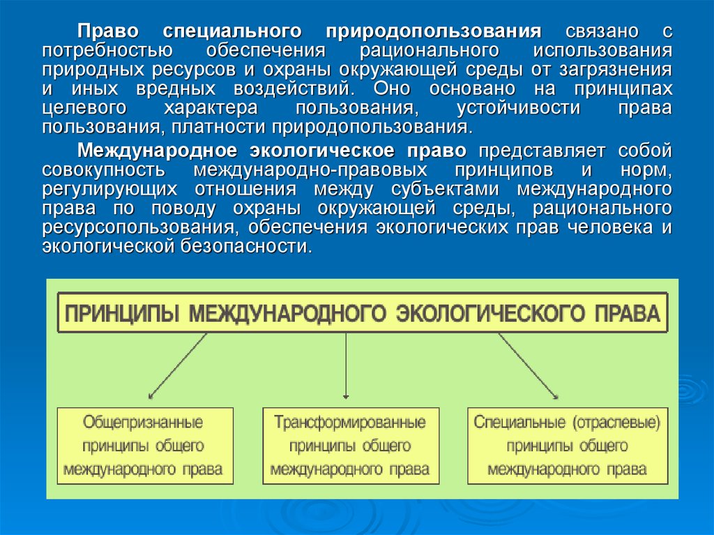 Экологическое право презентация егэ